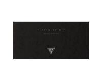 Flying Spirit carnet cousu 50F 10,5x21cm 90g - Noir
