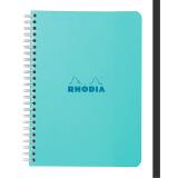 Carnet reliure intégrale Couleurs Azur 14,8 x 21 cm - Azur