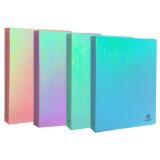 Classeur 4 anneaux 30mm PP Candy Tidy - Couleurs assorties