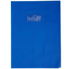Protège-cahiers grain cuir PVC 22/100ème 24x32 cm
