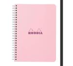 Rhodia Spiralbuch, COULEURS A5 liniert 60 Blatt 80g - Rosa