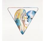 Goldline Aquapad, Aquarellpapier 50x65 cm, Packung mit 10 Blatt naturweiß 300g, mittelfeine Körnung