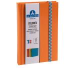 Iderama Notebook 170x110, 192 lined pages - assorted