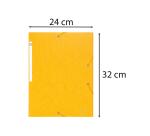 Chemise 3 rabats à élastiques Maxi Capacity carte lustrée 600g/m2 Scotten ®- A4