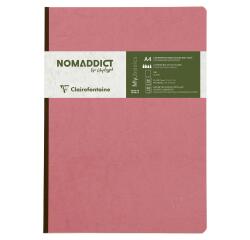 Cahier brochure Age Bag A4 192 pages uni - Rose antique