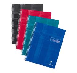 Meeting Book cahier reliure intégrale A4+ 160 pages détachables Couleur aléatoire - Assortis