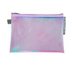 Exacompta Candy Tidy Zipped Pocket, A4, Soft Plastic - Assorted colours
