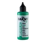 Darwi Flacon de 80 ml de Peinture Acrylique Universelle Opaque - Vert sapin