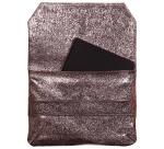 CÉLESTE CUIR Pochette à rabat 26x18 cm Lazer Alba