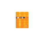 Cahier Travaux Pratiques reliure intégrale 17x22 cm 80 pages grands carreaux 90 g + uni 125 g - Assortis