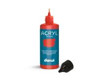 Darwi Flacon de 80 ml de Peinture Acrylique Universelle Brillante - vermillon