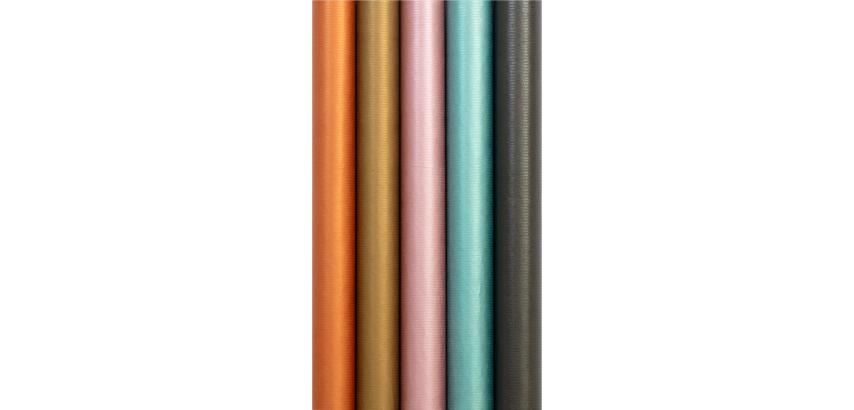 Kraft blanc irisé, 2x0,70m 30rlx ass. - Assortiment