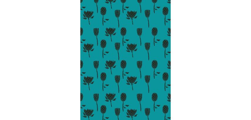 20 Décopatch sheets réf. 758 - Blue
