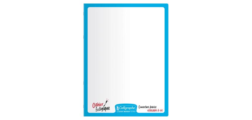 Clairefontaine Magic Notebook 8000 Polypro 24x32cm - 48 Pages - Sey#s Tricolour - 90gsm - Sky Blue|