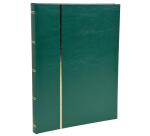 Album de timbres simili-cuir 48 pages noires - 22,5x30,5 cm