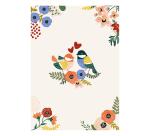 SET DE CORRESPONDANCE THÉMATIQUE, 8 enveloppes Pollen C6 (114x162mm) 120g + 8 cartes pliées 110x155m 185g, Amour