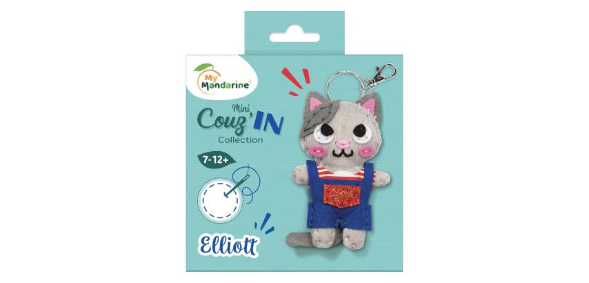 Mini Couz'In, Elliott der Fuchs - Grau