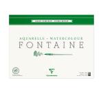 Fontaine bloc collé 4 côtés 25F 42x56cm 300g grain torchon