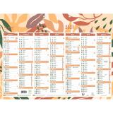 Calendrier Forever recyclé 55 x 40,5 cm Semestriel 2027