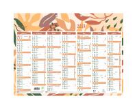 Calendrier Forever recyclé 55 x 40,5 cm Semestriel 2027