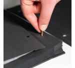 Pk 10 photo Album Refills 29x37cm Black - Black