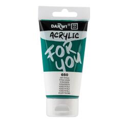 Darwi For You, Acrylfarbe, Tube 75 ml - Phthalogrün