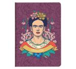 Frida Kahlo, Carnet cousu fil A5 14,8x21 cm, 64 pages, ligné, ass.