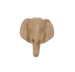 Tête éléphant à suspendre 23cm - Kraft