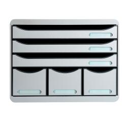 STORE-BOX MAXI 6 cajónes gris claro