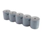 Rotolo per registratore di cassa 80x80mm - 76mt - rotolo termico da 52g - Safe Contact. - Grigio chiaro|