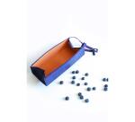 Trousse Rhodiarama plumier simili cuir 23 x 5 cm