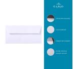 25 enveloppes doublées DL Vélin adhésives - extra blanc