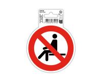 Non-slip adhesive PVC panel No sitting 10 cm - Red