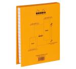Coffret Rhodia l'essentiel - petits carreaux 5x5 - Orange