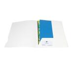 Paquete de 20 Carpetas con 2 solapas Exacompta Chromolux 250 g/m2 - Blanco