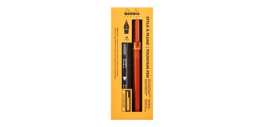 Rhodia Script Fountain Pen Nib EF - Orange|