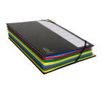 Trieur rigide ordonator dos extensible 7 compartiments noir
