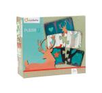 * Puzzles 2 pièces, Les formes - Gris