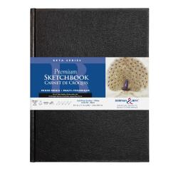 Beta Series carnet rembordé rigide 26F A4 270g - Blanc