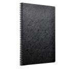 Cahier reliure intégrale Age Bag A4 100 pages petits carreaux - Noir