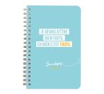 Jemedisais, Hardcover notebook 11x17cm 100 pages, lined, assorted. - Multicolor
