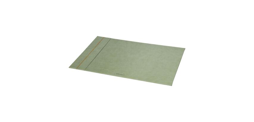 Rhodiarama sous-main rigide simili cuir italien 60x40 cm - Céladon