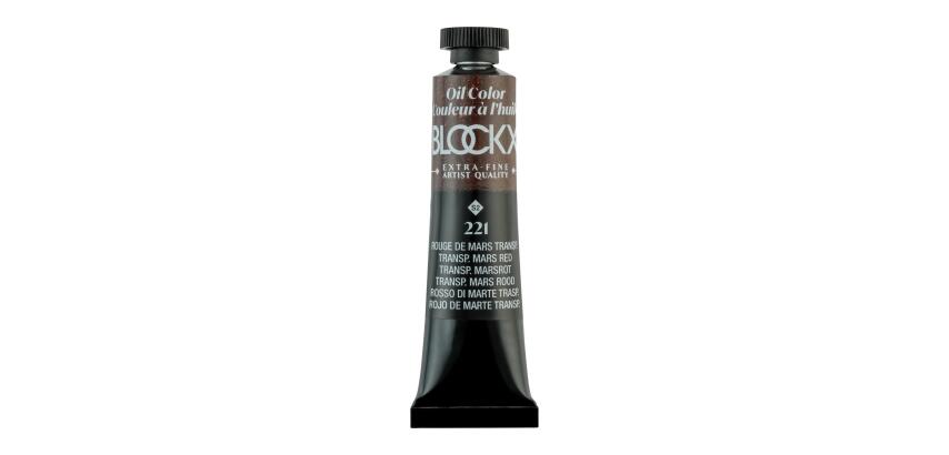 Peinture à l'huile extra-fine tube 20ml - Rouge de Mars Transparent