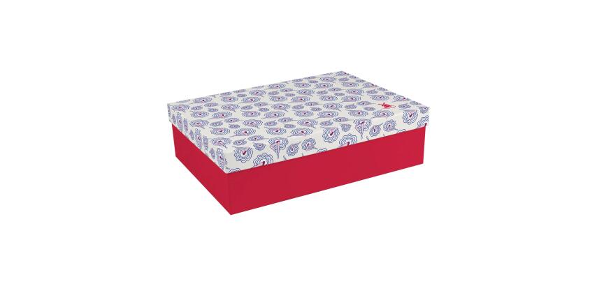 Moulin Rouge, Rectangular box with removable compartments 29x21x8,5 cm