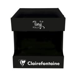 Display karton Tiny Rolls 40 rollen - Zwart