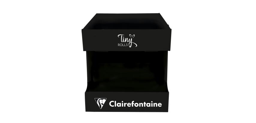 Display karton Tiny Rolls 40 rollen - Zwart