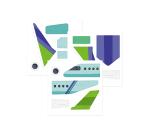 Crea 3D, Avion - Vert