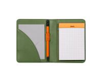 Rhodiarama livret porte-bloc N°11 pour bloc ou carnet format A7 - Sauge