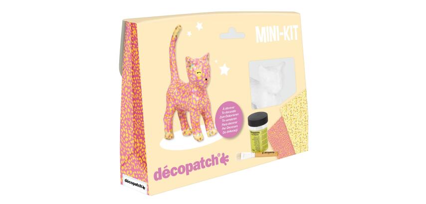 Mini kit chat - Jaune