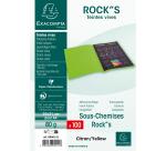 Pack of 100 insert folders ROCK"S 80gsm- 22x31cm